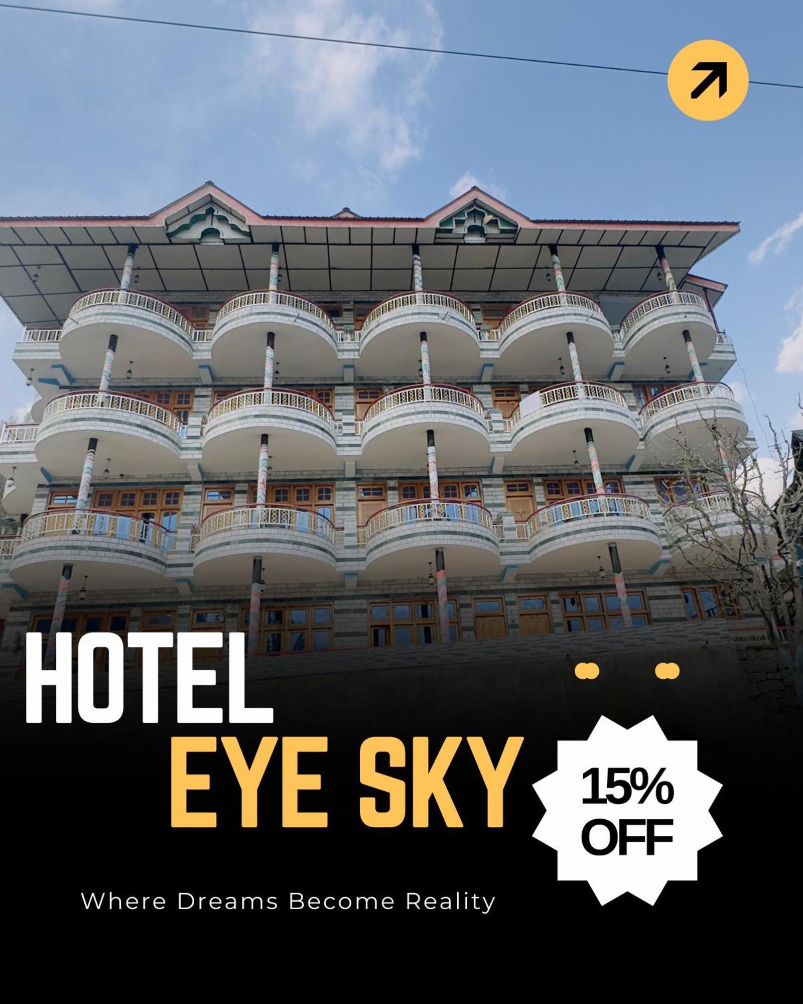 EyeSky, Tosh Otel Dış mekan fotoğraf